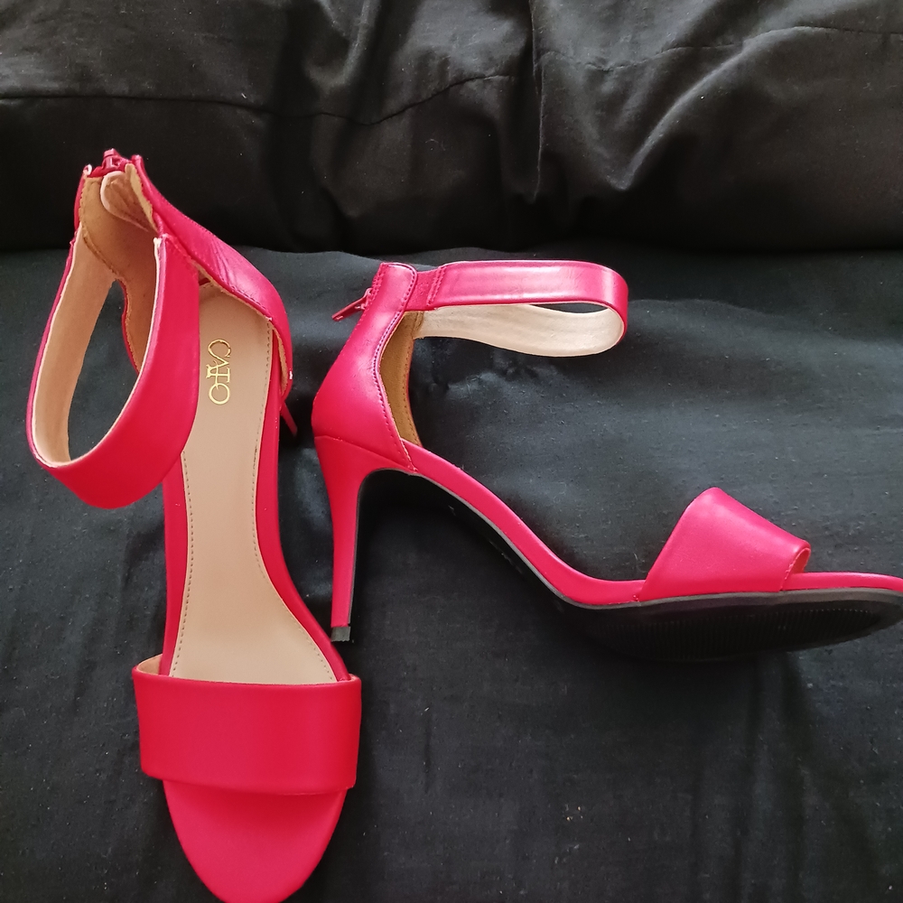 Cato Women's Red Heeled Sandals